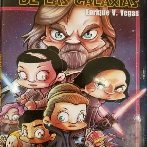 The Cover of The Bobbleheads of the Galaxy- The Last Bobblehead 2017 graphic novel parody from Spain