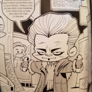 Steve Sansweet and Rancho Obi-Wan featured in The Last Bobblehead graphic novel parody from Spain
