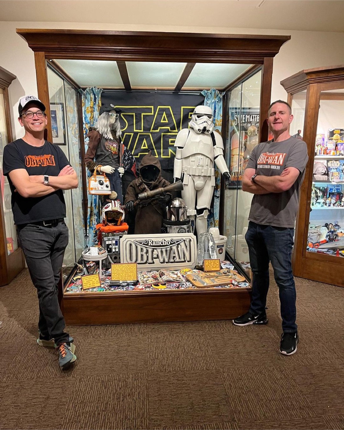 The Force of Fandom Exhibit at The Sharpsteen Museum